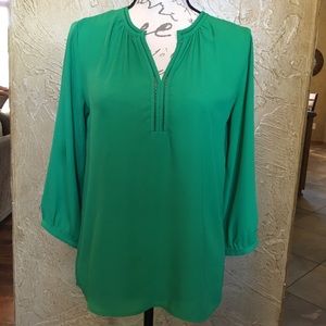 The Limited green blouse